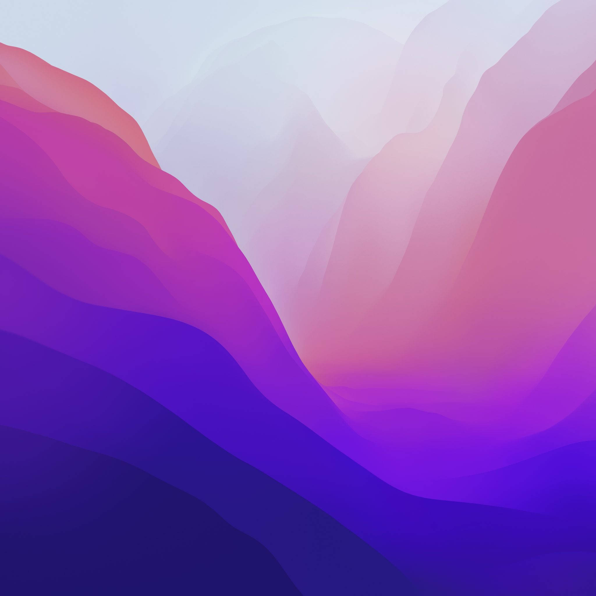 macOS Monterey, purple, pink, Full HD Desktop Wallpaper