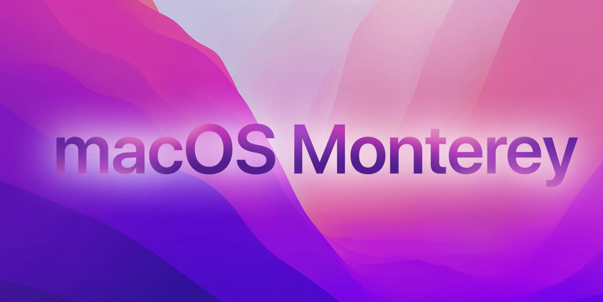 macOS Monterey, purple, pink, Full HD Desktop Wallpaper