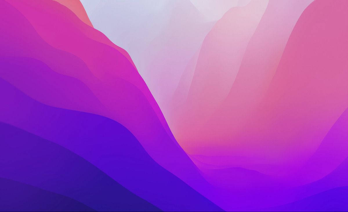 purple alpine, macOS Monterey, purple, SD Desktop Wallpaper