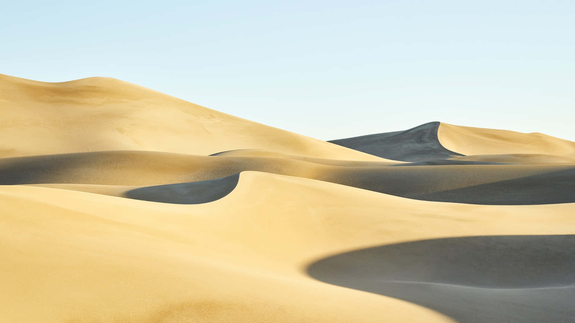 macOS Sequoia, desert, golden sand dunes, Full HD Desktop Wallpaper