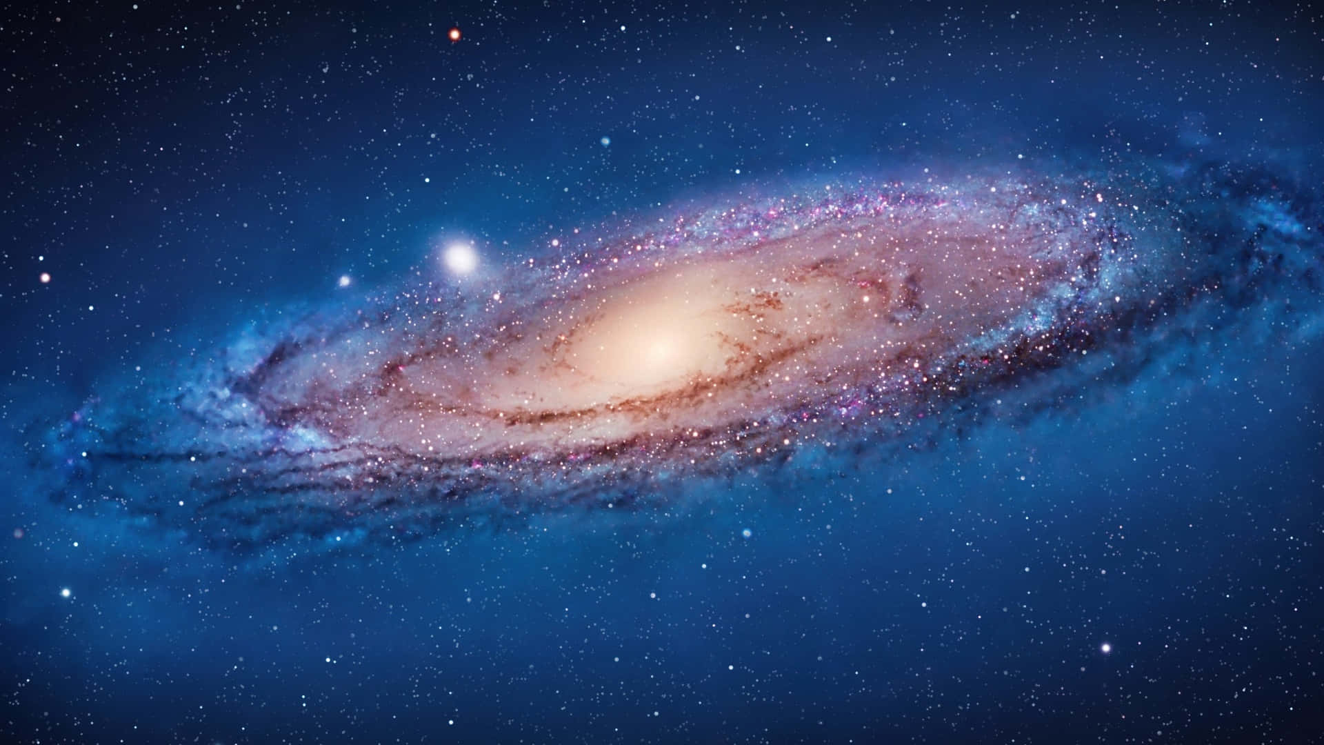 macOS Sequoia, galaxy, pink, Full HD Desktop Wallpaper