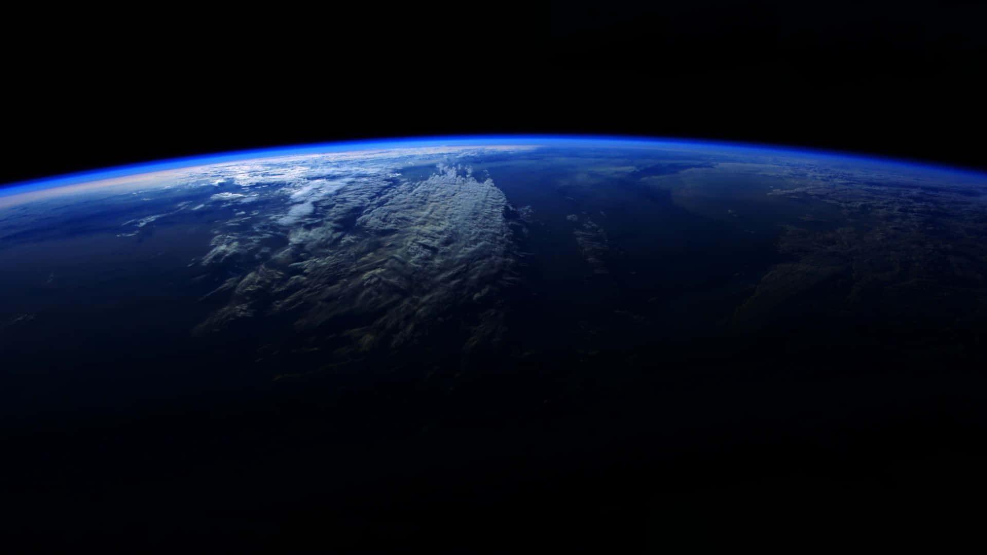 macOS Sequoia, Earth, curved horizon, Full HD Desktop Wallpaper
