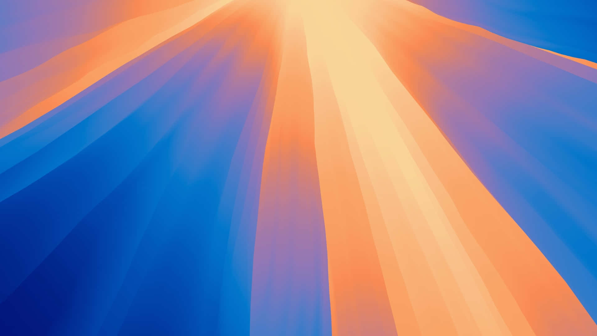 macOS Sequoia, orange, blue, Full HD Desktop Wallpaper
