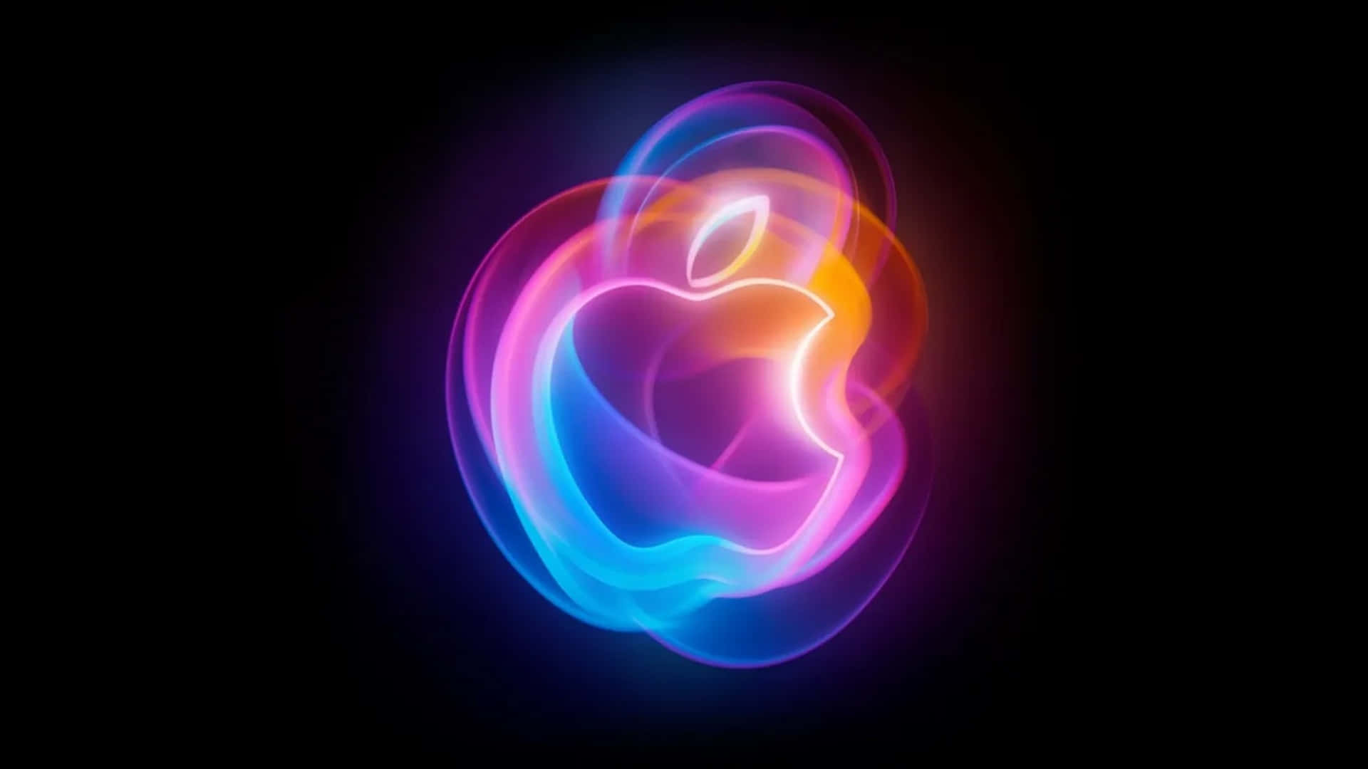 macOS Sequoia, neon pink, blue, Full HD Desktop Wallpaper