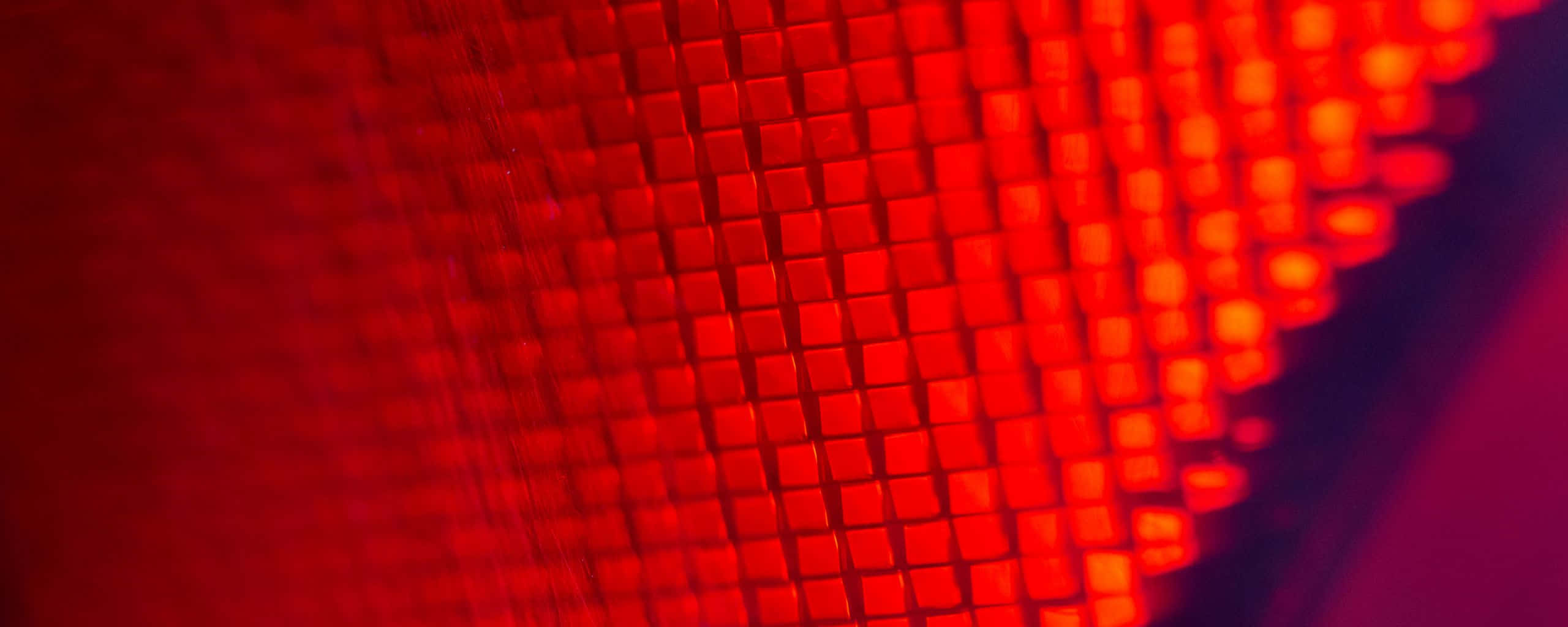 red ultra wide hd, glowing red LED grid, soft blur, 2K Desktop Wallpaper