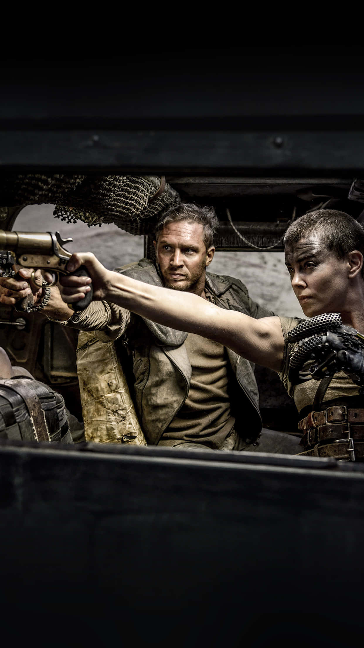 Mad Max, action sequence, gritty survivors, Full HD Phone Wallpaper
