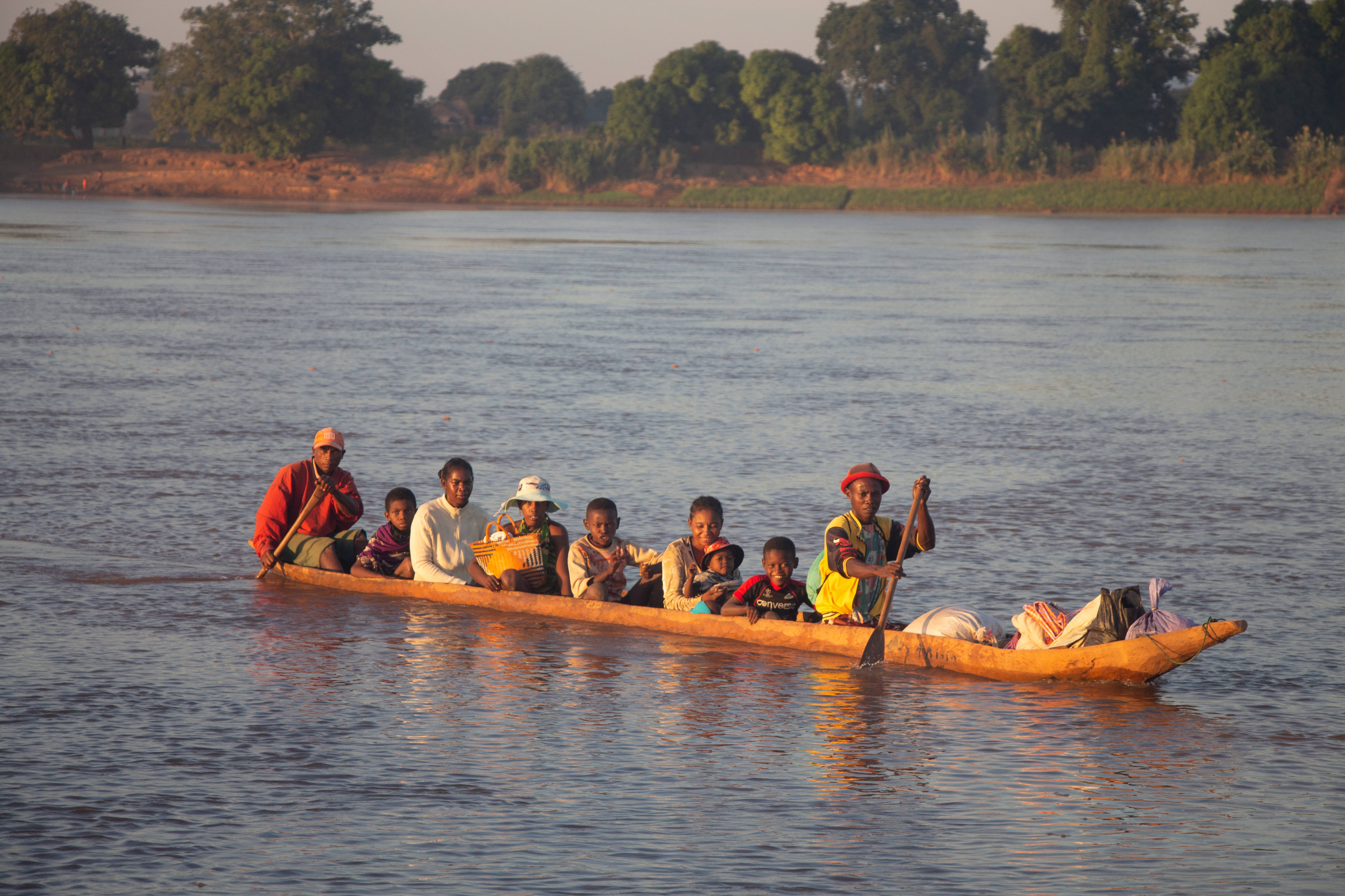 Madagascar, kayak, golden hour, 5K Desktop Wallpaper