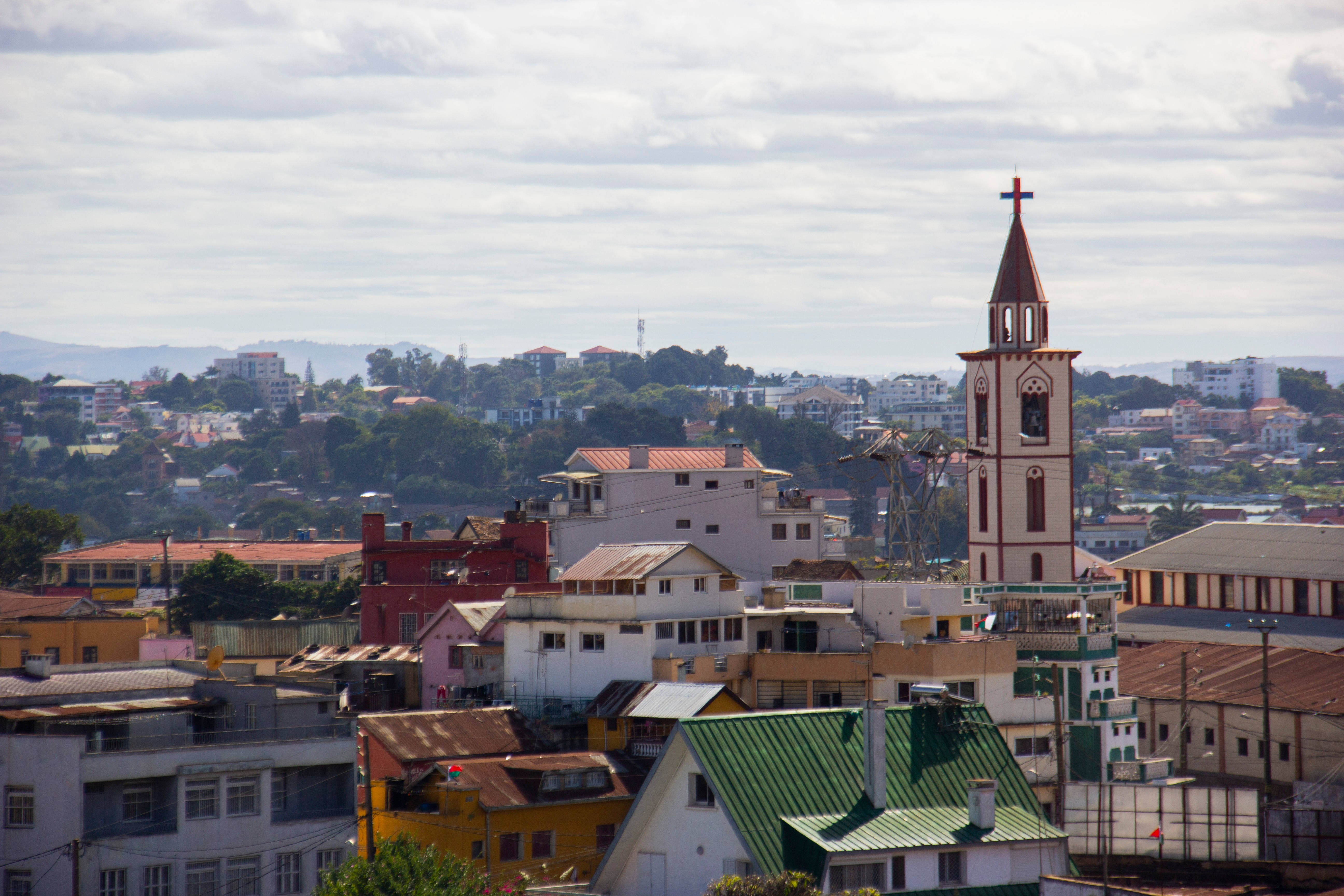 Madagascar, cityscape, colorful buildings, 5K Desktop Wallpaper