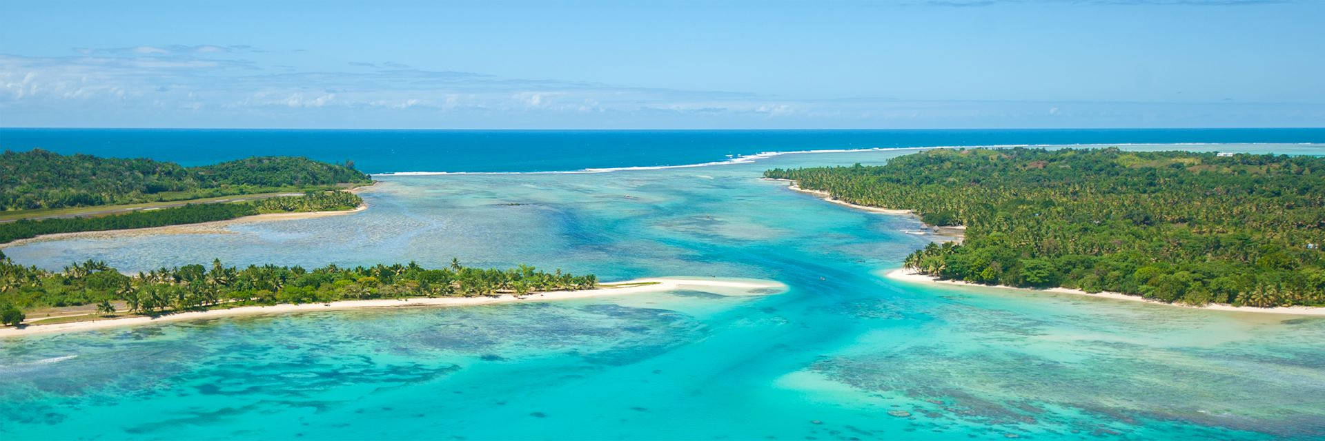 Madagascar, turquoise lagoon, lush green islands, Full HD Desktop Wallpaper