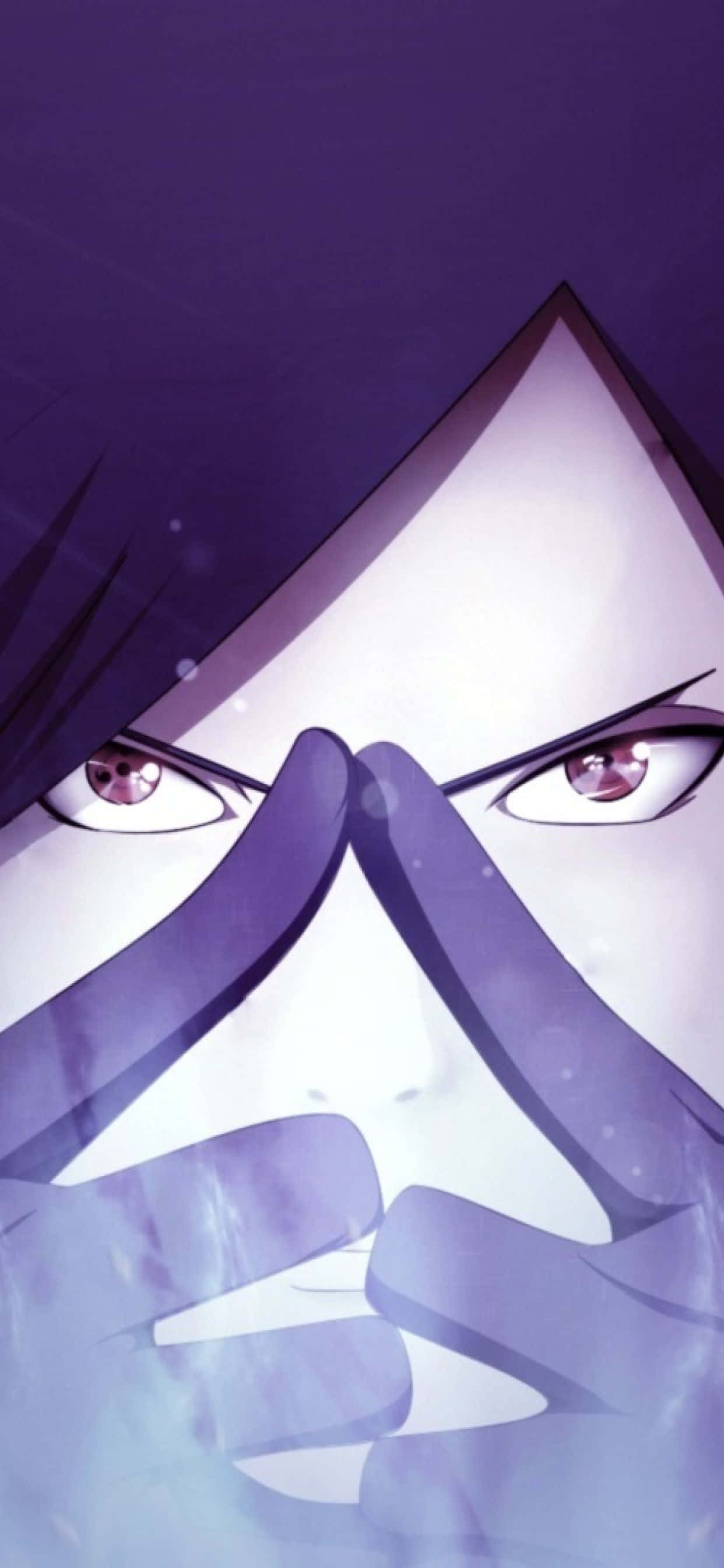 Madara iPhone, purple hair, anime character, 2K Phone Wallpaper