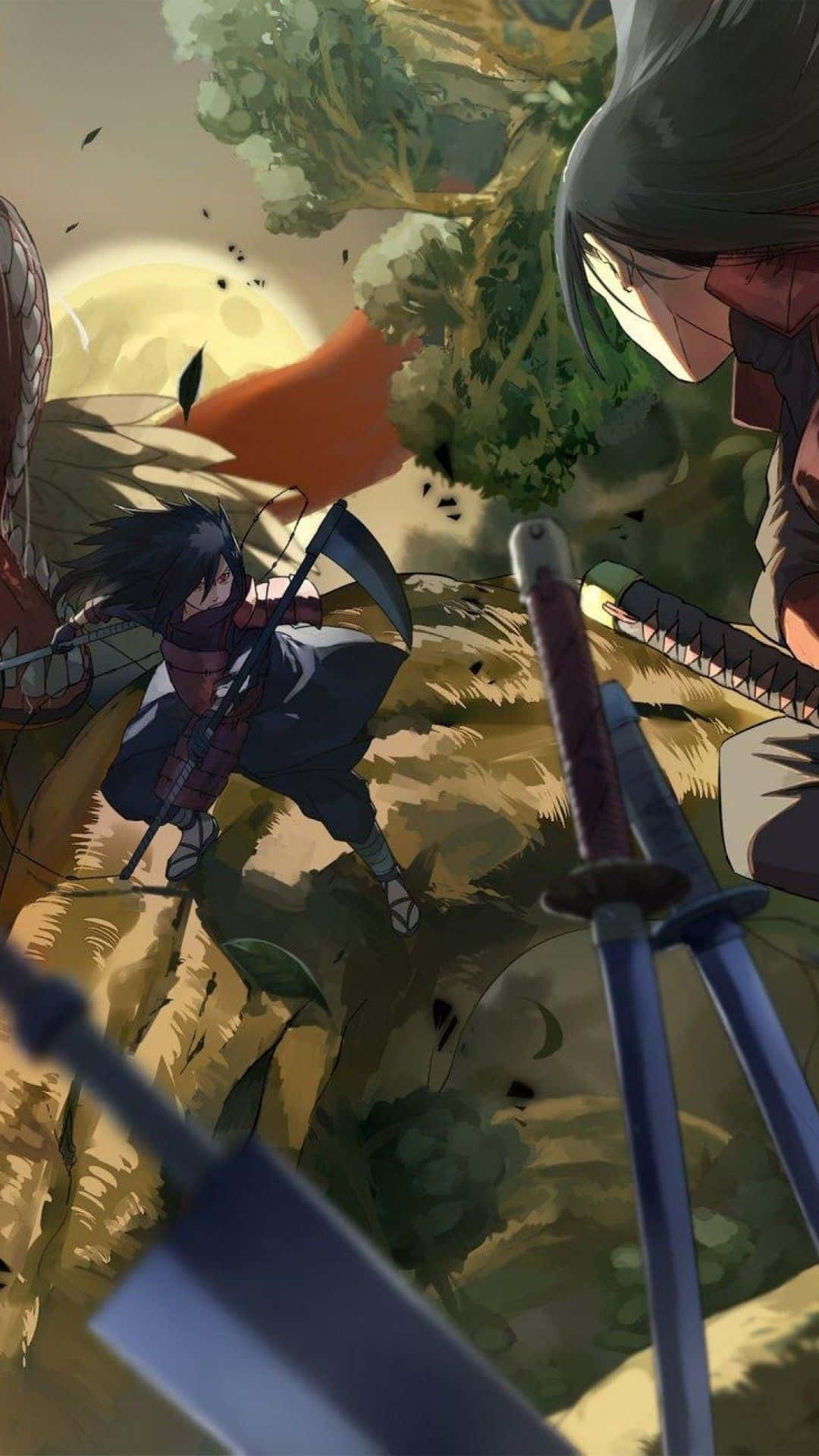 Madara, iPhone, rocky cliffside, Full HD Phone Wallpaper