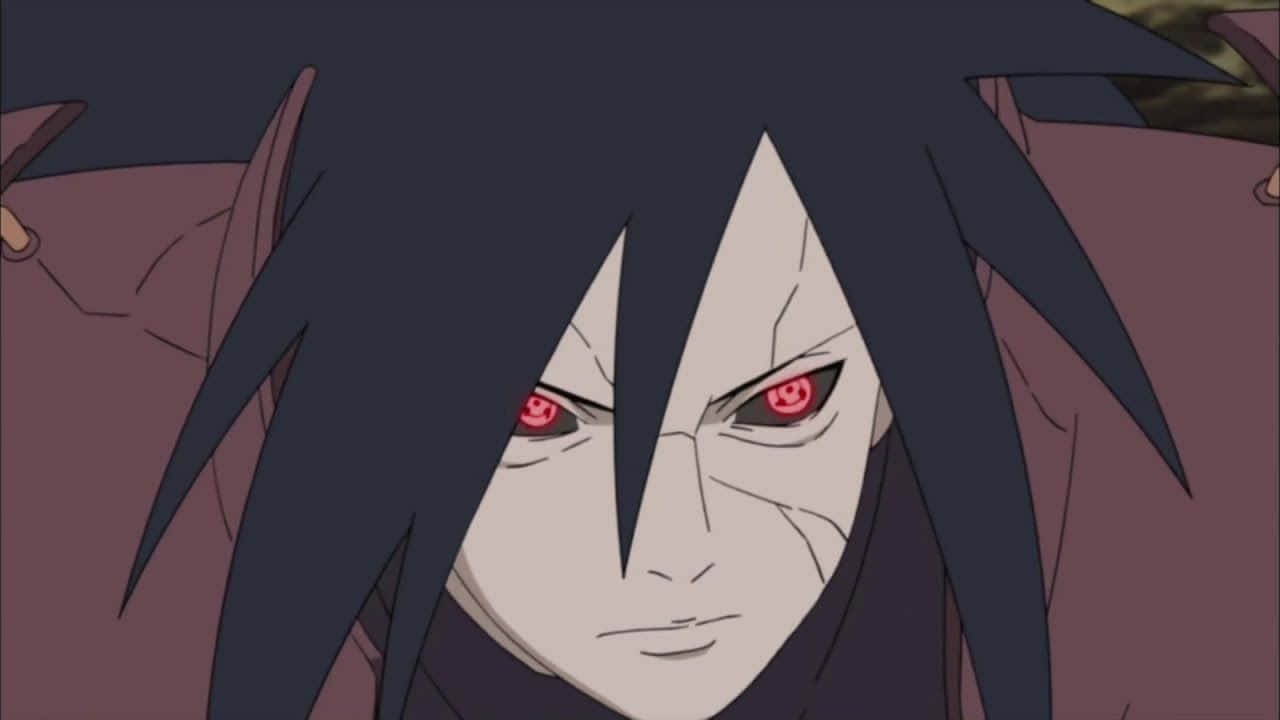 Madara Uchiha, anime character, dark hair, HD Desktop Wallpaper