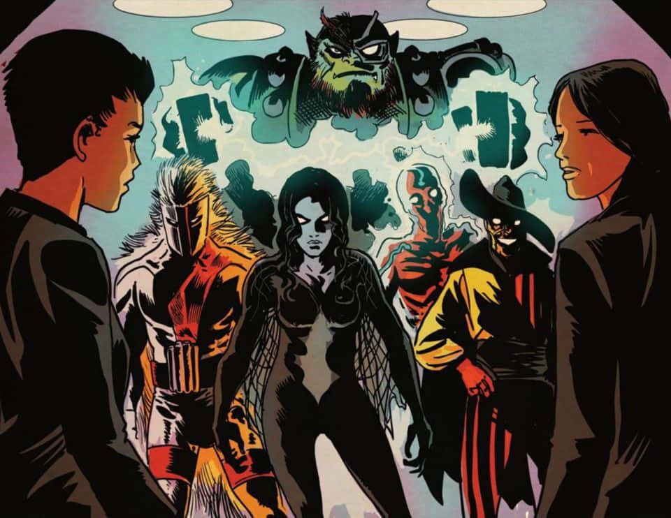 Madcap, comic book panel, teens, SD Desktop Wallpaper