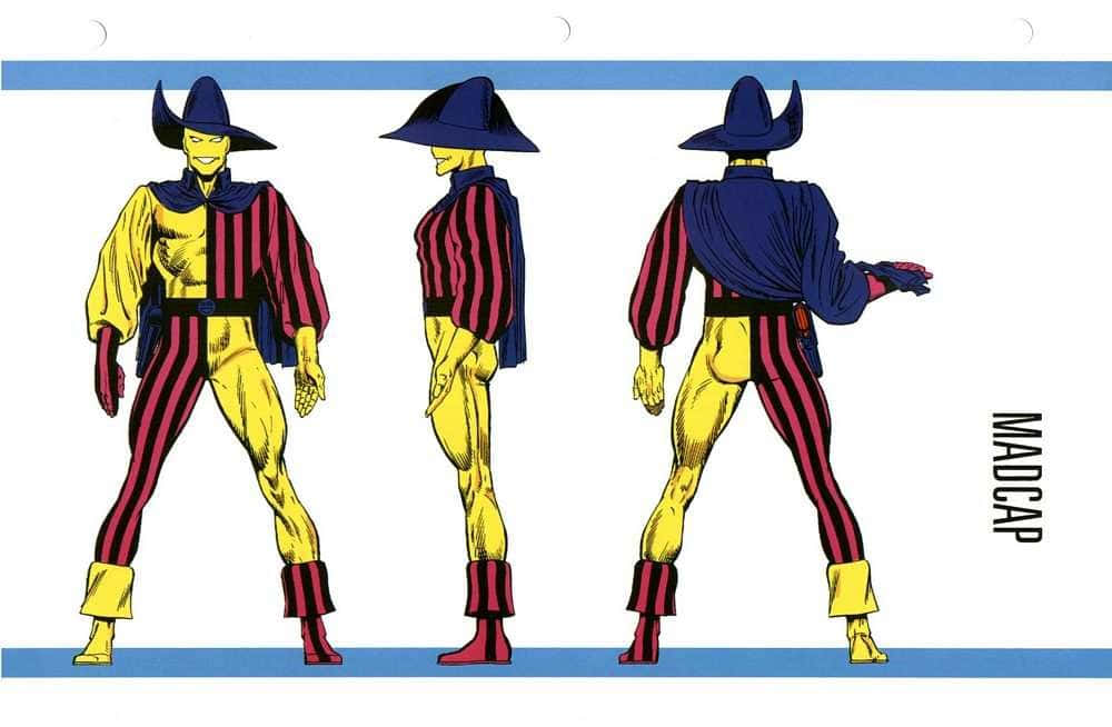 Madcap, yellow and red striped costume, blue hat, SD Desktop Wallpaper