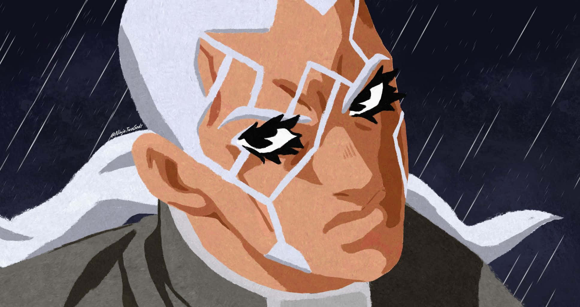 Made In Heaven, anime character, white hair, Full HD Desktop Wallpaper