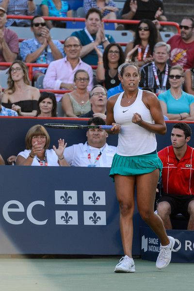 Madison Keys, tennis court, hard court, SD Phone Wallpaper