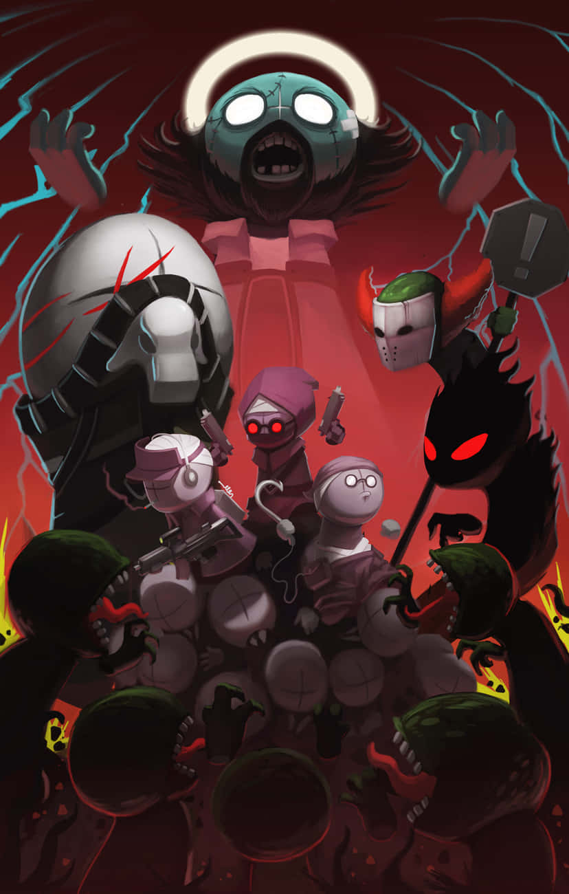 Madness Combat, angel, glowing eyes, HD Phone Wallpaper