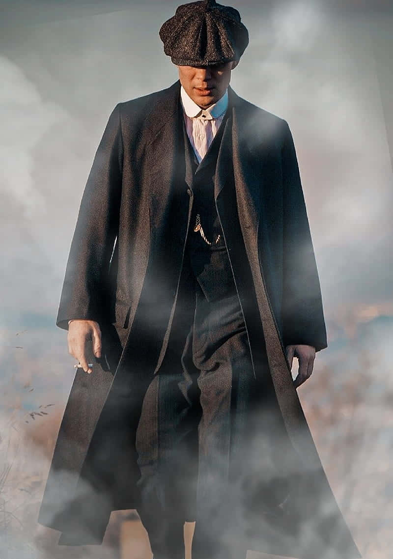 Mafia iPhone, trench coat, flat cap, SD Phone Wallpaper