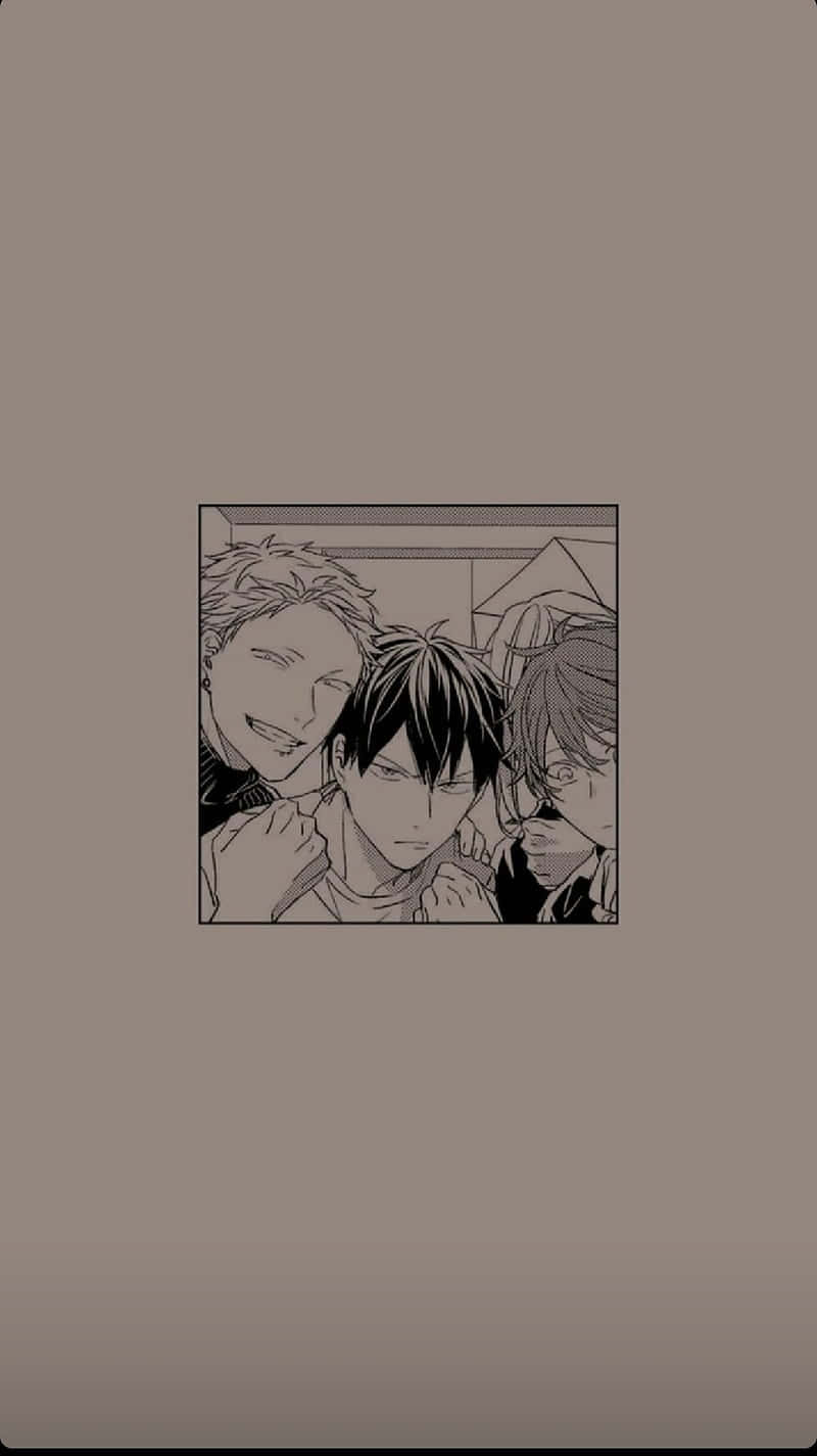 Mafuyu Sato, manga panel, monochrome, HD Phone Wallpaper