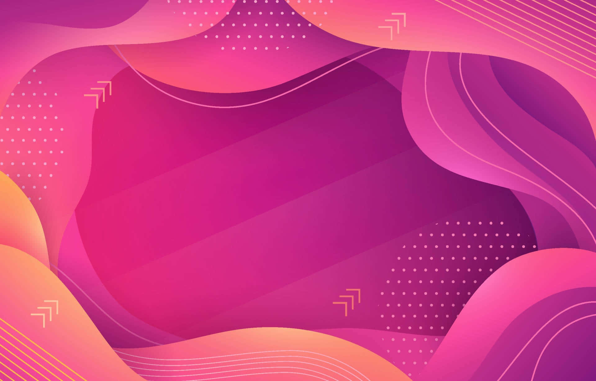 Magenta Waves, abstract background, pink and purple waves, Full HD Desktop Wallpaper