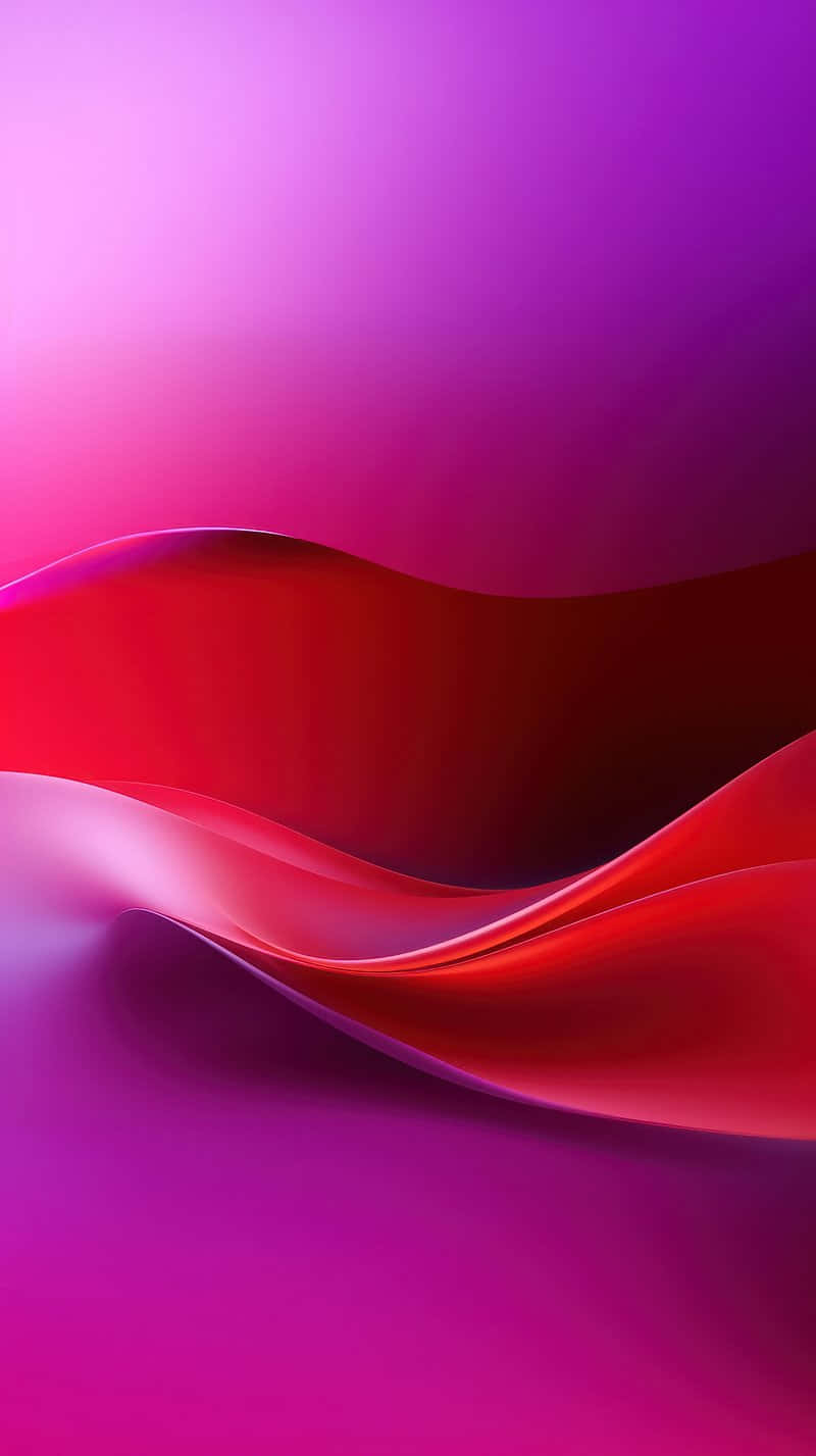 Magenta Waves Abstract, deep red, vibrant purple, HD Phone Wallpaper
