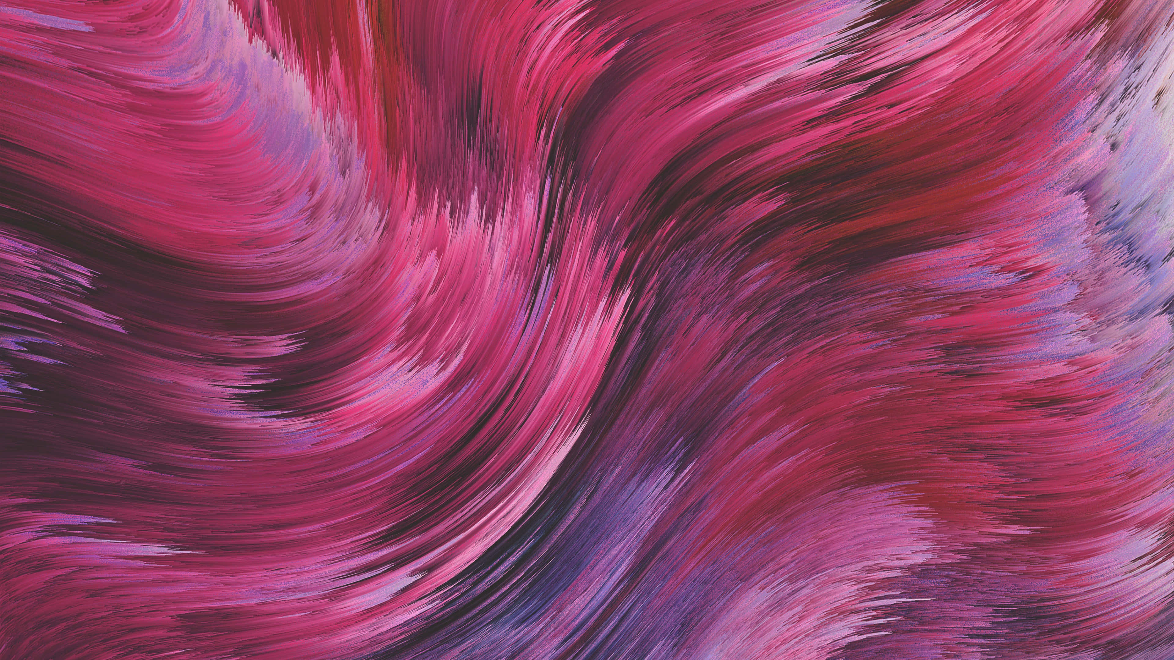 magenta pink, deep purple, swirling brushstrokes, 4K Desktop Wallpaper