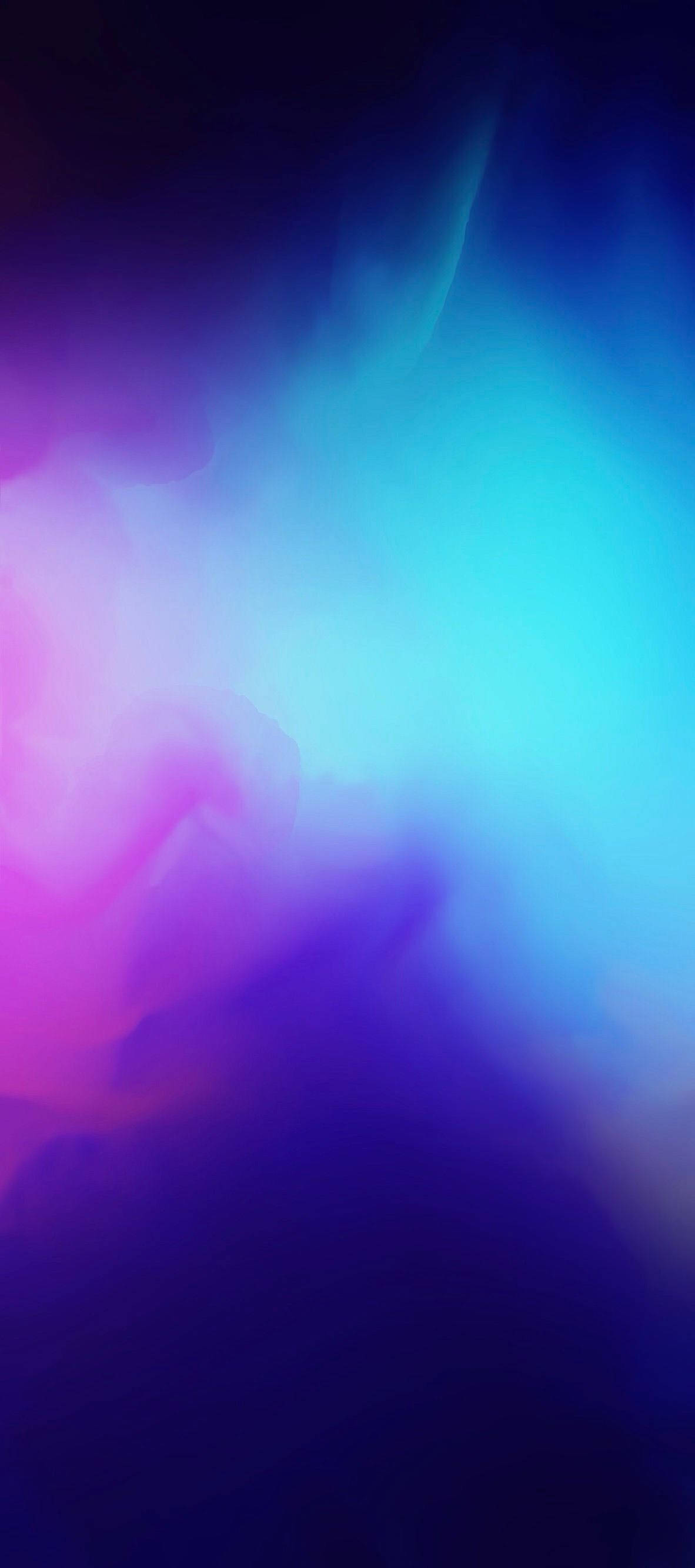 iPhone 11, purple, electric blue, 2K Phone Wallpaper