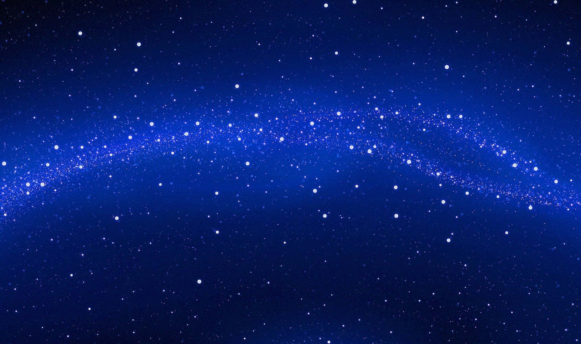 Magical Night Sky, ray of light, deep blue cosmic expanse, Full HD Desktop Wallpaper