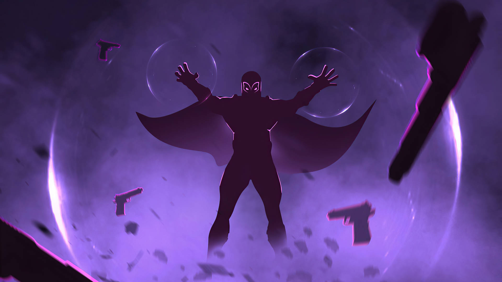 Magneto, glowing eyes, cape, Full HD Desktop Wallpaper