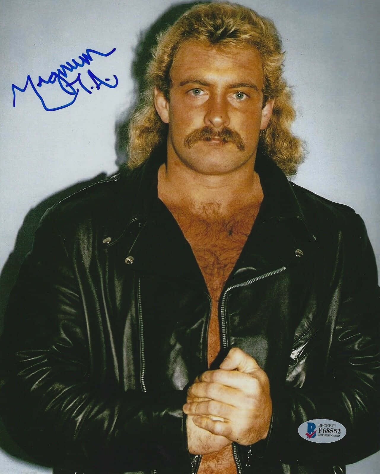 Magnum TA, American Pro Wrestler, black leather jacket, HD Phone Wallpaper