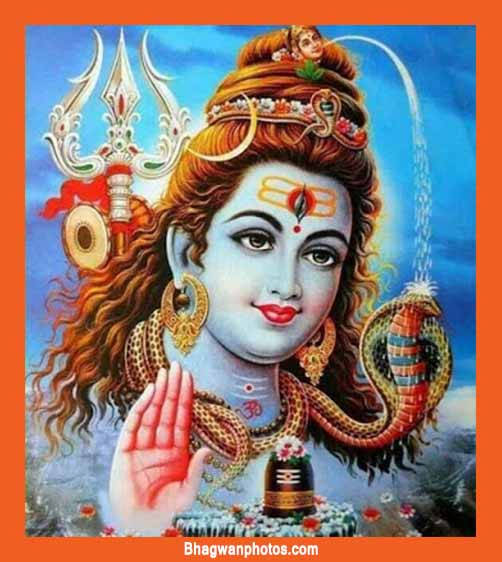 Mahadev, square photo, blue sky, SD Phone Wallpaper
