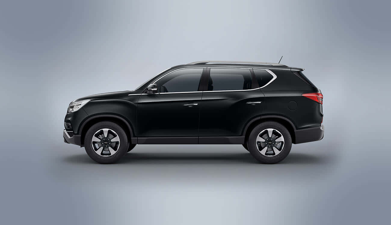 Mahindra Alturas G4, black, side profile, HD Desktop Wallpaper