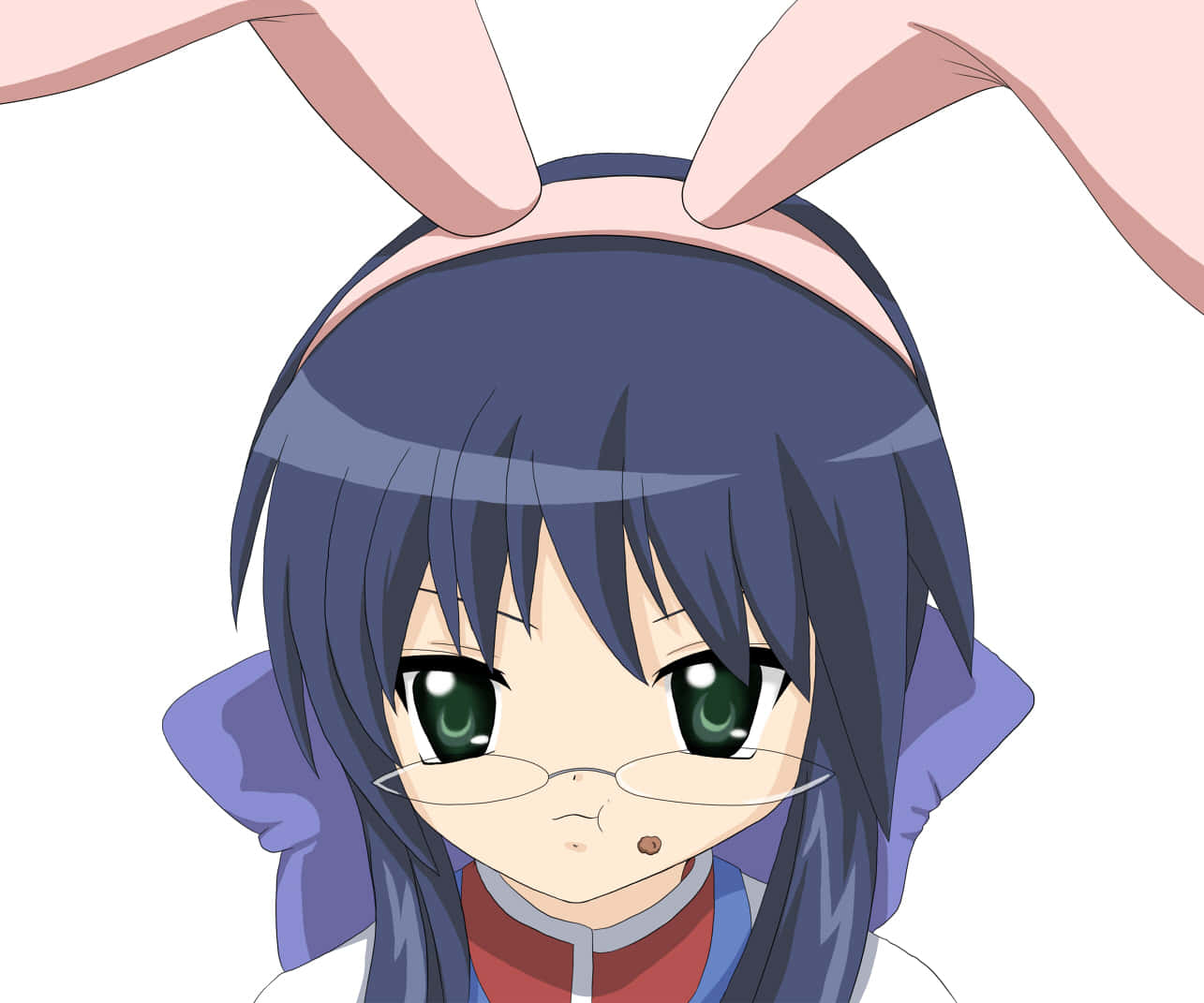 Mai Kawasumi, dark blue hair, green eyes, HD Desktop Wallpaper