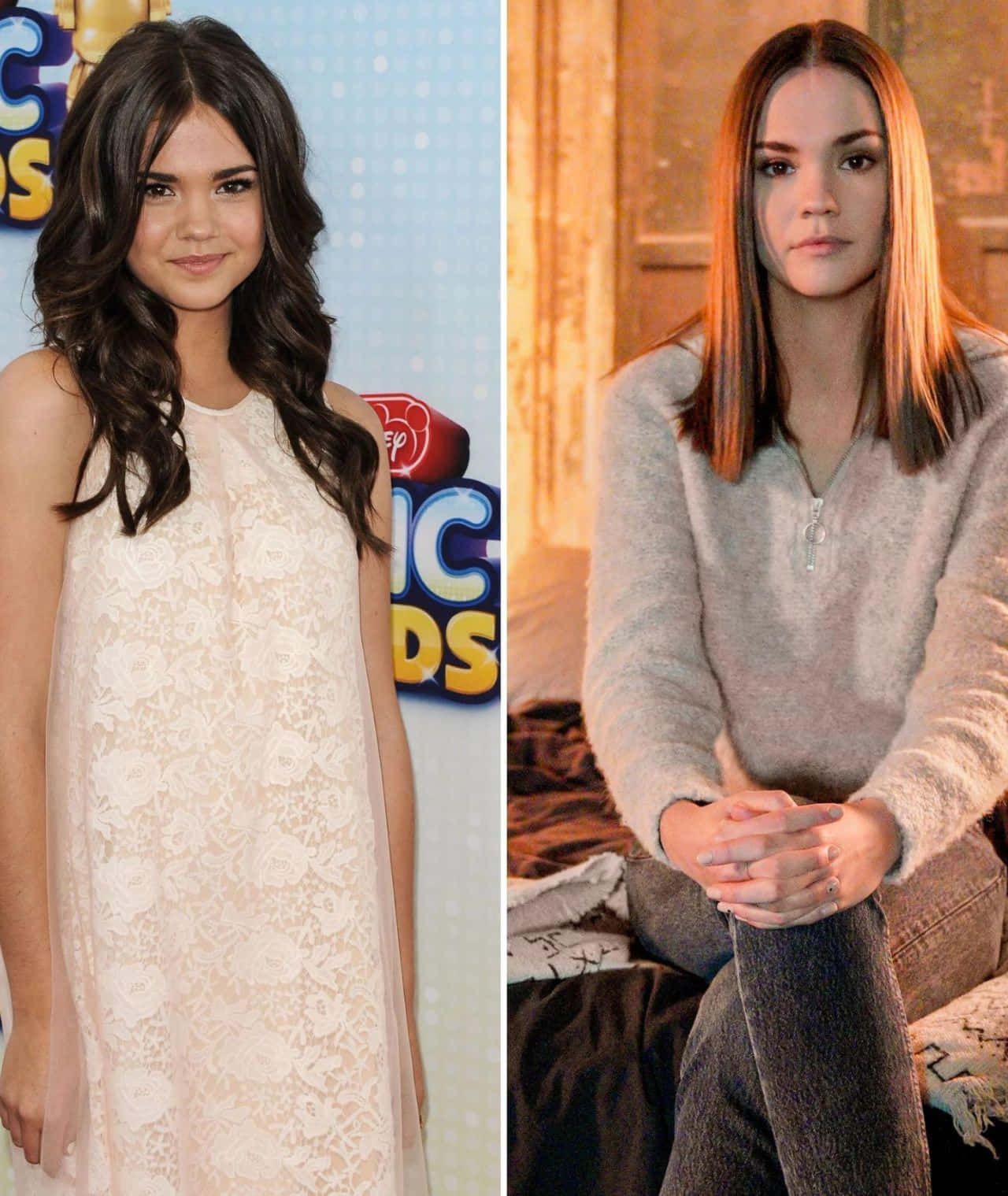 Maia Mitchell, lace dress, awards event, HD Phone Wallpaper