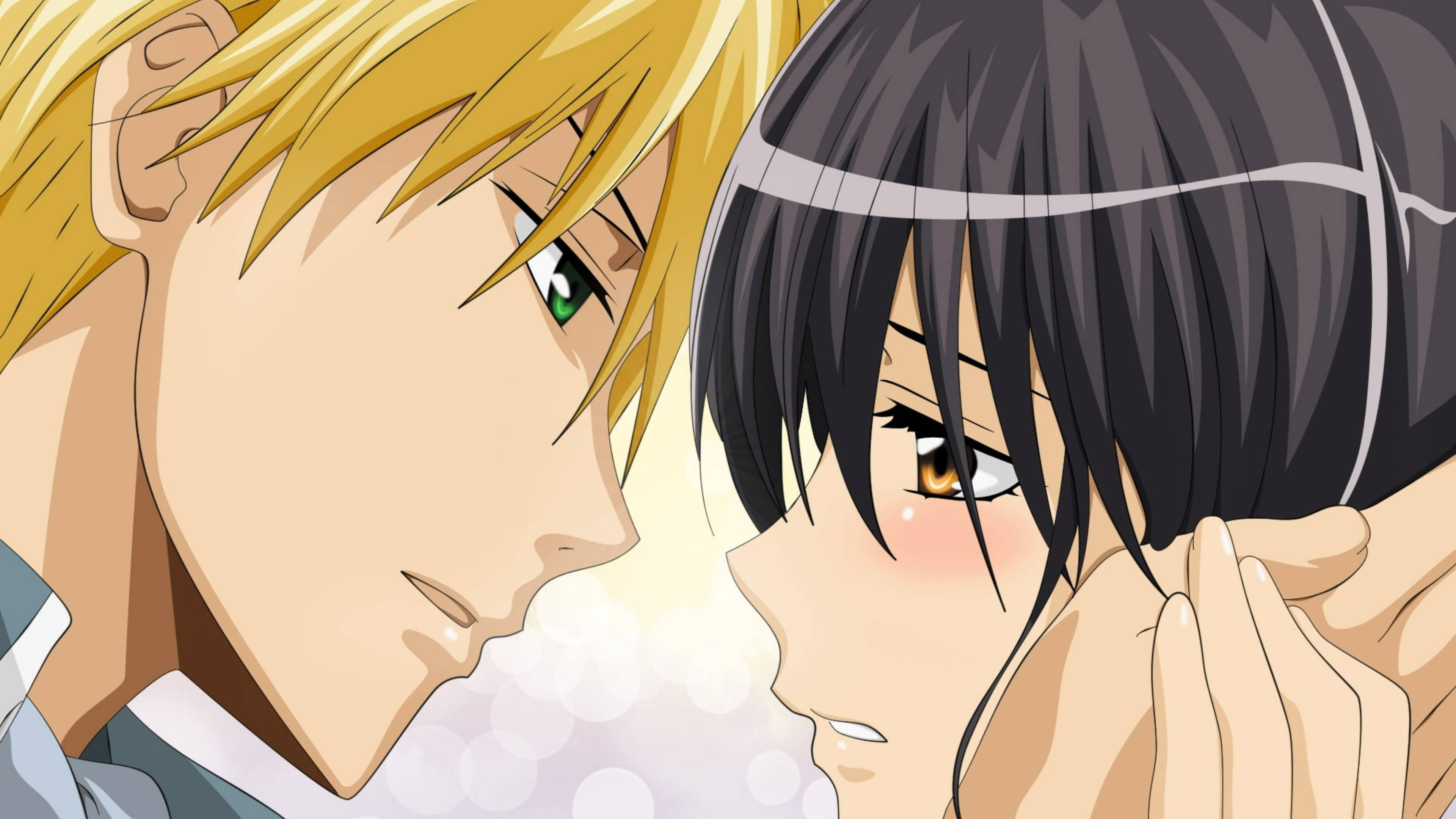 Maid Sama, couple, face to face, 4K Desktop Wallpaper