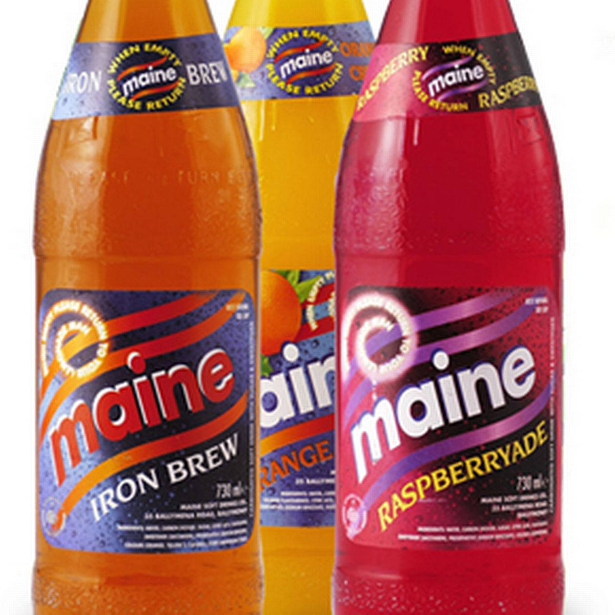 Maine, iron brew orange, raspberryade, SD Desktop Wallpaper