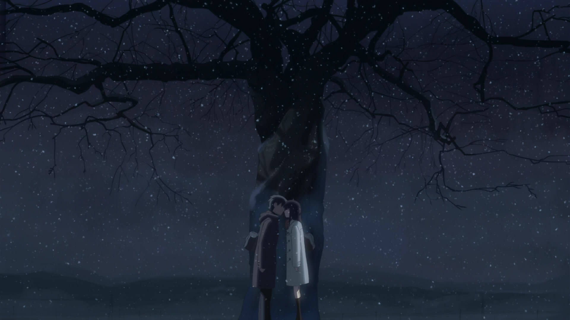 Makoto Shinkai, 5cm per Second, kiss, Full HD Desktop Wallpaper