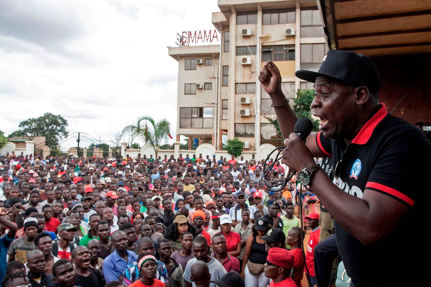 Malawi, election rally, overcast sky, HD Desktop Wallpaper