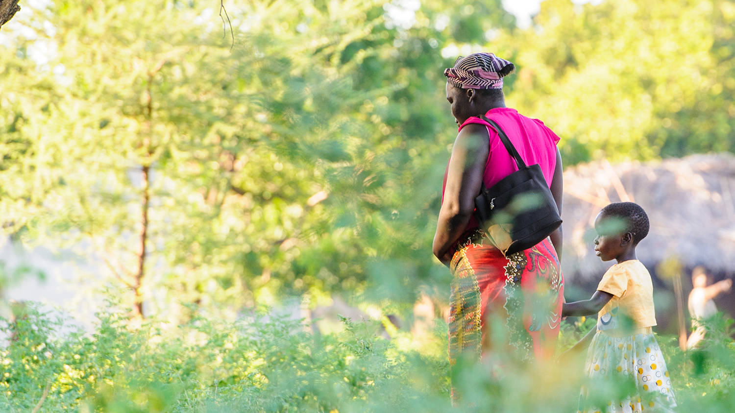 Malawi, woman, child, HD Desktop Wallpaper