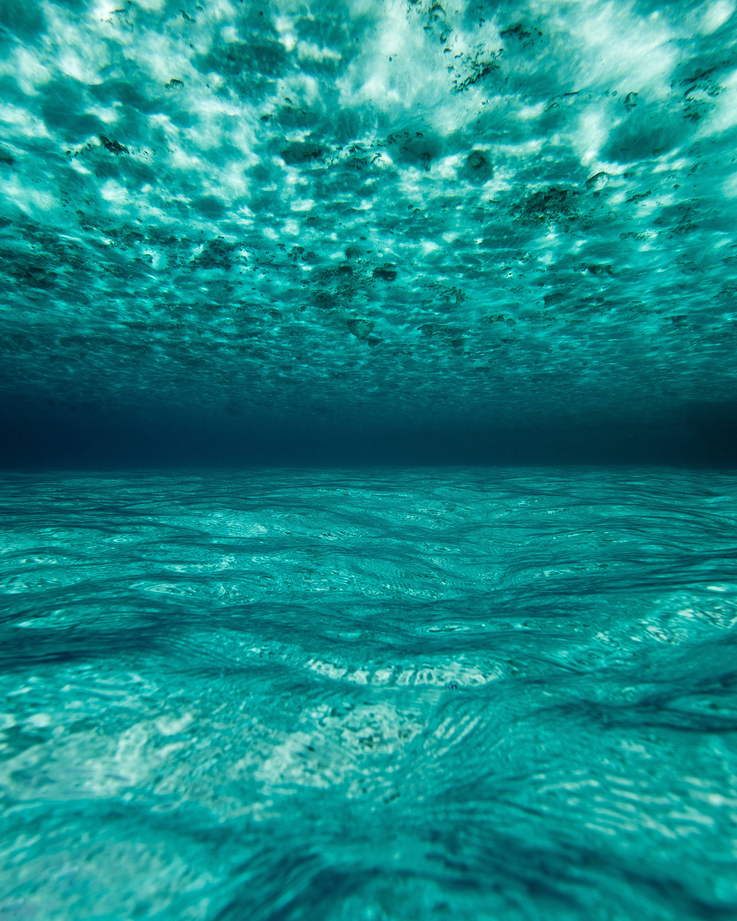 blue ocean, Maldives, turquoise water, 2K Phone Wallpaper