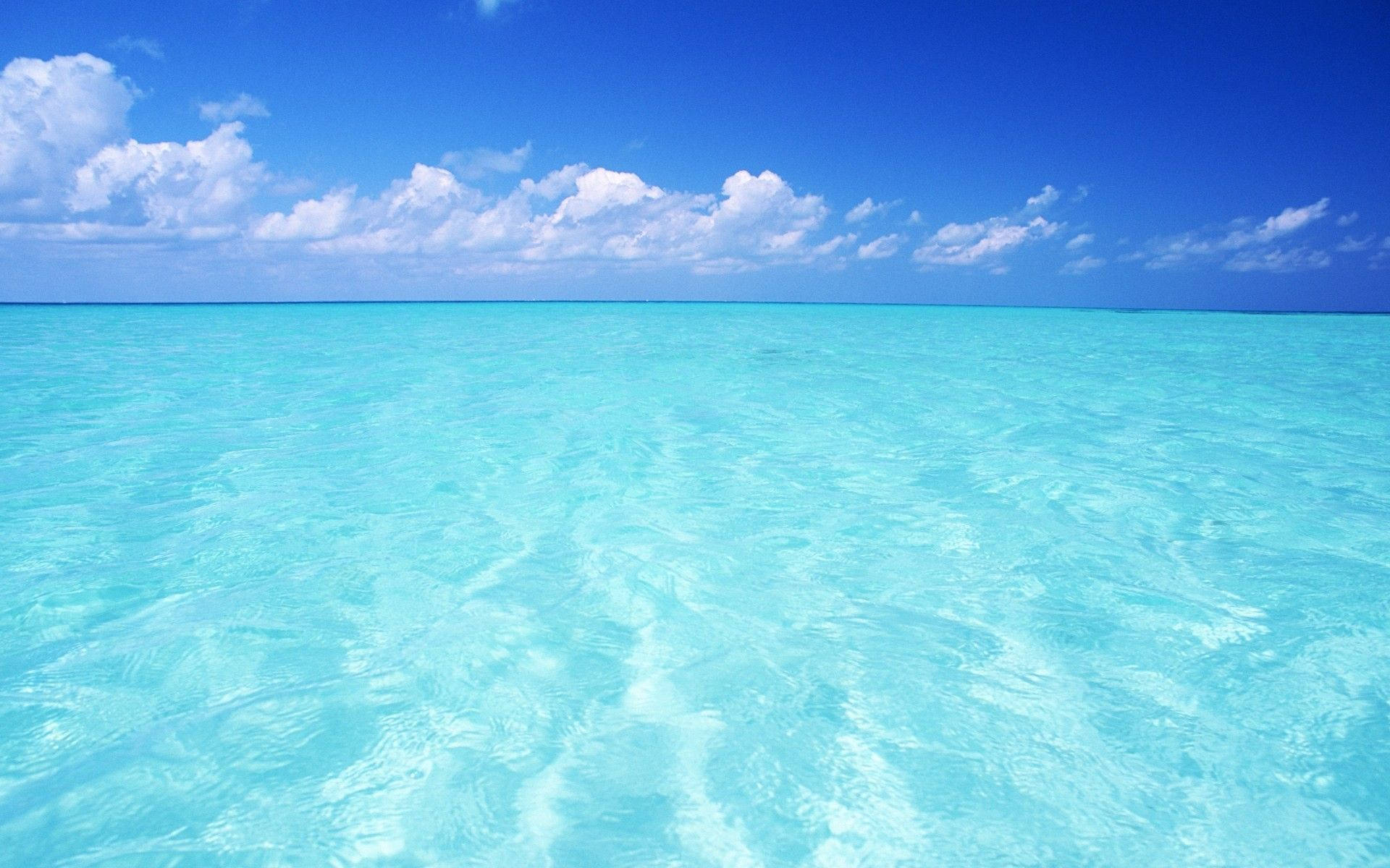 Maldives Beach, turquoise ocean, bright blue sky, Full HD Desktop Wallpaper