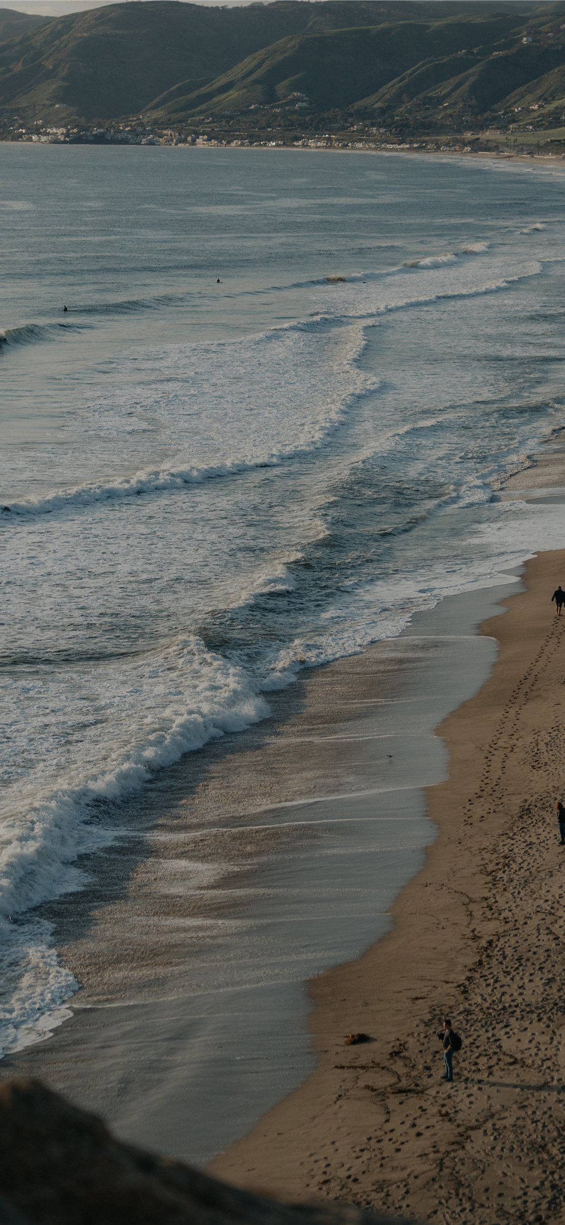Malibu, sea shore, beach, Full HD Phone Wallpaper
