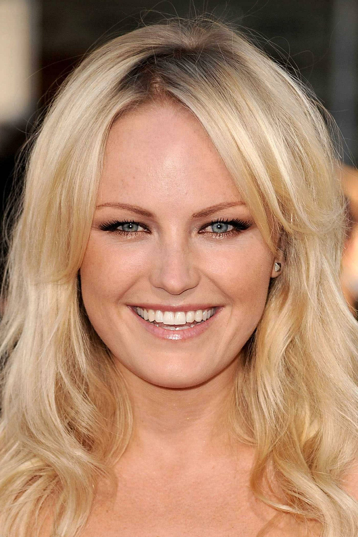 Malin Akerman, blonde woman, bright blue eyes, Full HD Phone Wallpaper