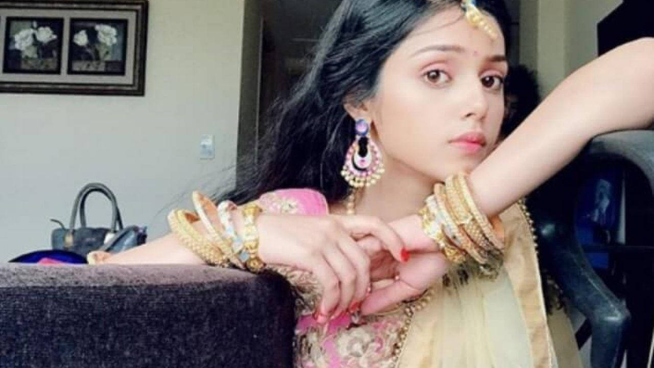 Mallika Singh, traditional Indian attire, gold jewelry, HD Desktop Wallpaper