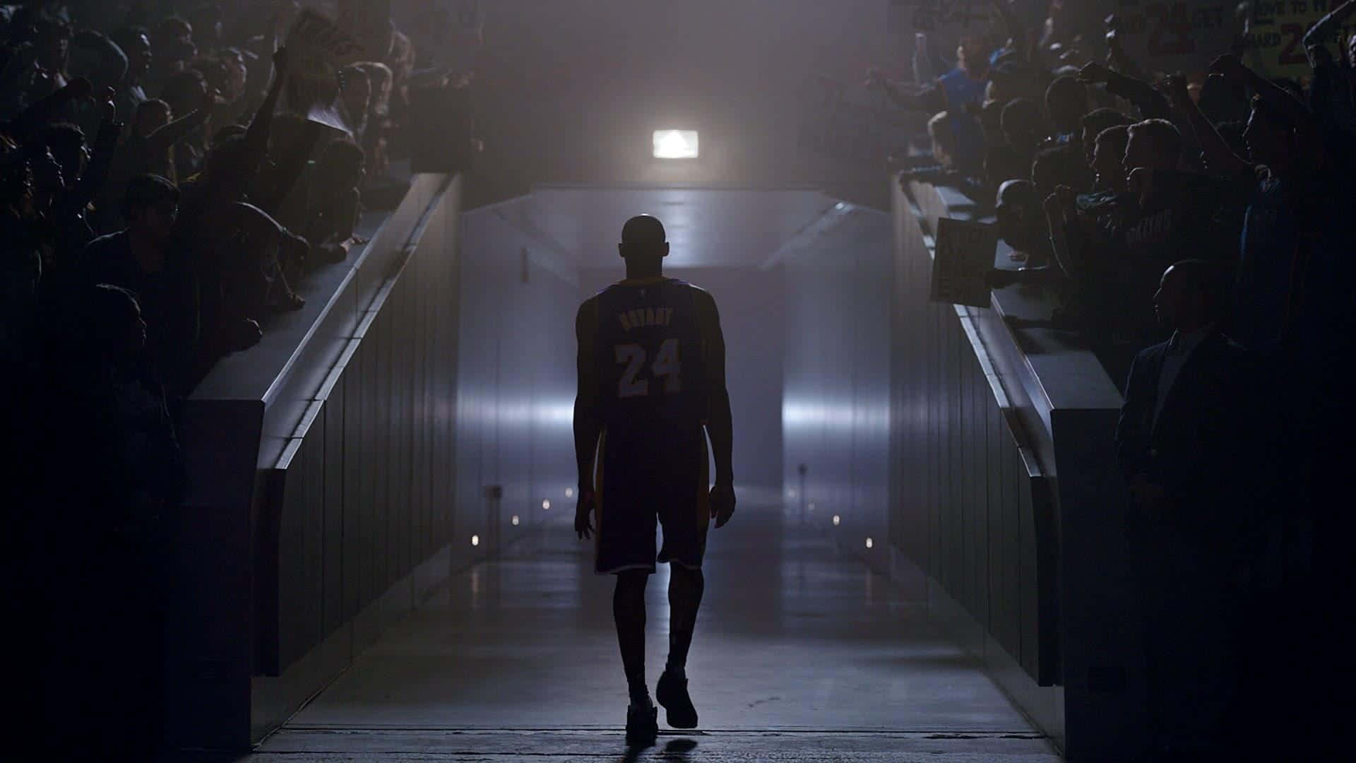 Mamba Out, basketball player, jersey number 24, Full HD Desktop Wallpaper