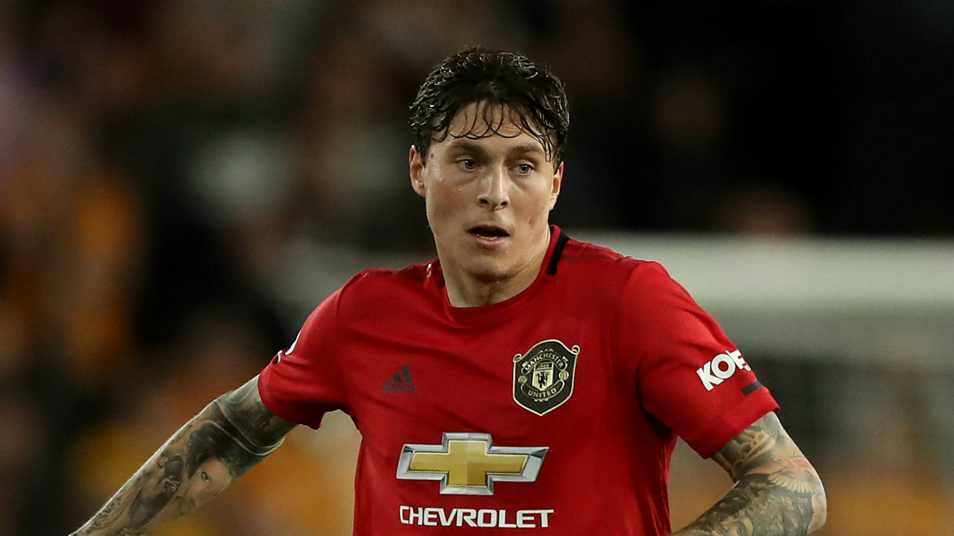 Manchester United, red Manchester United jersey, tattoos on arms, Full HD Desktop Wallpaper