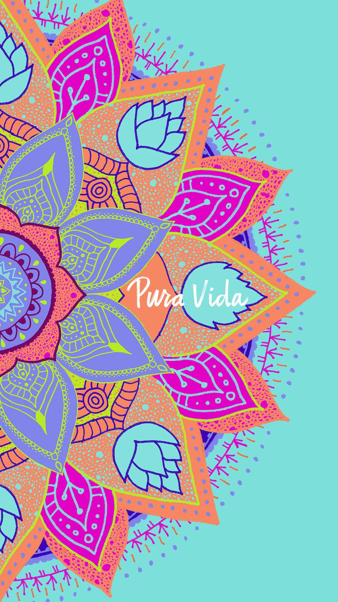 Mandala, pastel, pink, Full HD Phone Wallpaper