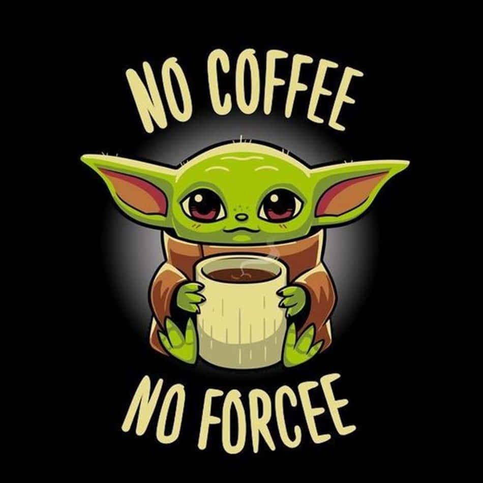 Baby Yoda, green, coffee mug, SD Desktop Wallpaper