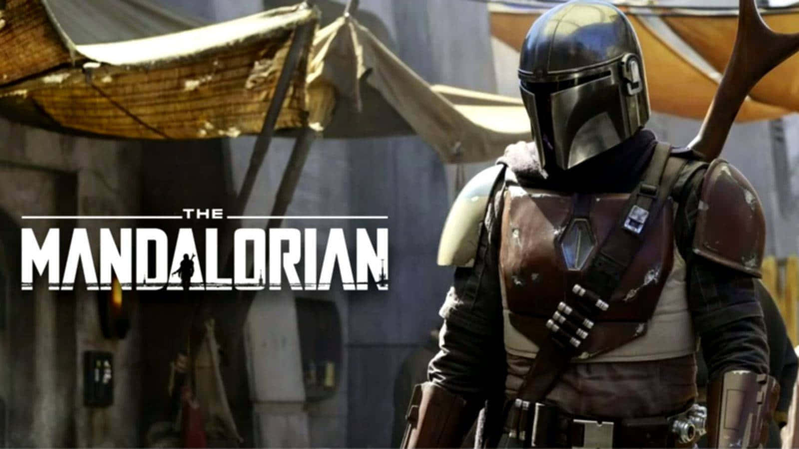 Mandalorian, weathered armor, gritty marketplace, HD Desktop Wallpaper