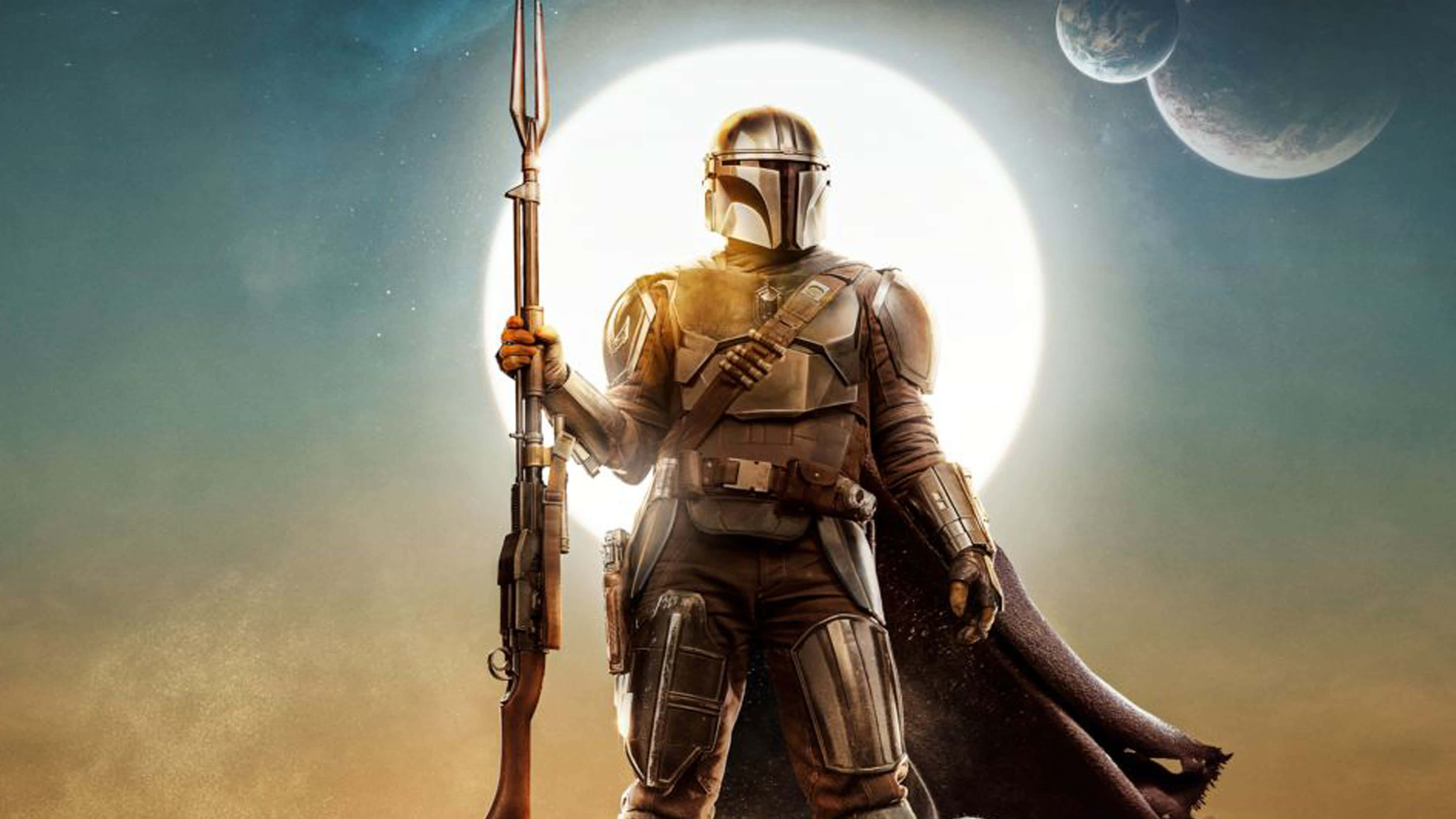 Mandalorian Season 3, Mandalorian, full armor, 4K Desktop Wallpaper